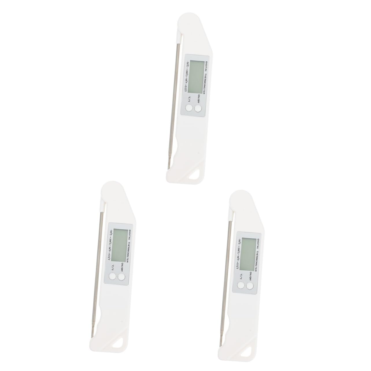 PRETYZOOM 3 Termometri Per Griglia Termometri Da Cucina Termometri Per Per Lettura Istantanea Termometri Da Cucina in Materiale Abs