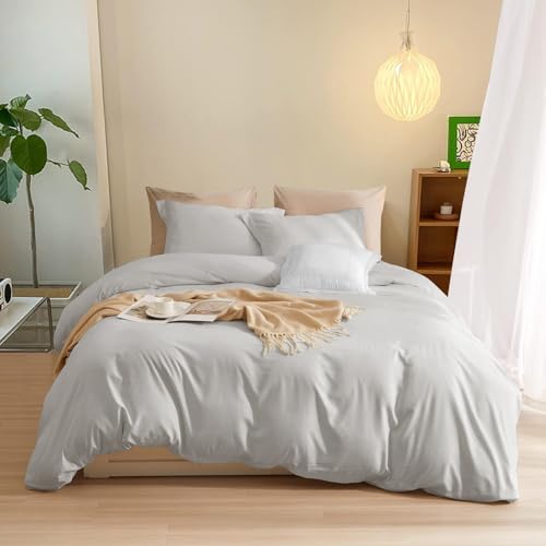 Stylish Sequins 3-Way Zip Duvet Cover 600-TC Giza Cotton 3-PCs