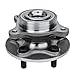 Detroit Axle - Pair Front Wheel Bearing and Hubs Assembly with 5-Lug for Land Rover Range Rover Sport 2006-2013, LR3 2005-2009, LR4 2010-2016