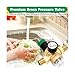 Brass Needle Valve, Brass Pressure Regulator 3/4 Inch, DN20 Reducing Valve With Gauge & Filter, Adjustable For Home & Industrial Use,Adjustable flow control
