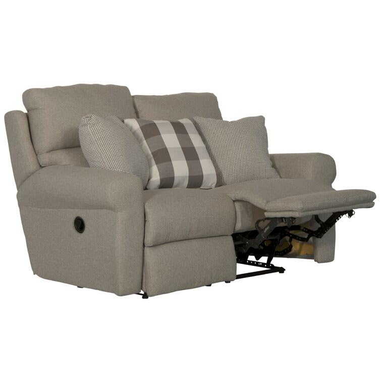Image of Torque - Avalon 2 Seater Fabric Manual Recliner | Recliner Sofa /Chair for Living Room, Bedroom, Office (Beige) | 1 Year Warranty