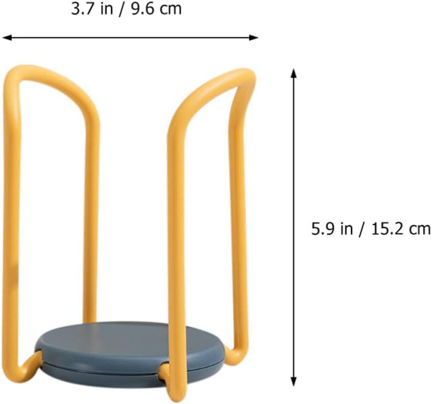 Kitchen Bowl Holder Storage Rack with Vertical Draining for Countertops