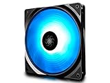 DeepCool RGB Cooling Fan Cable Controller PWM Function De-Vibration Rubber Pad Cooling (RF 140)