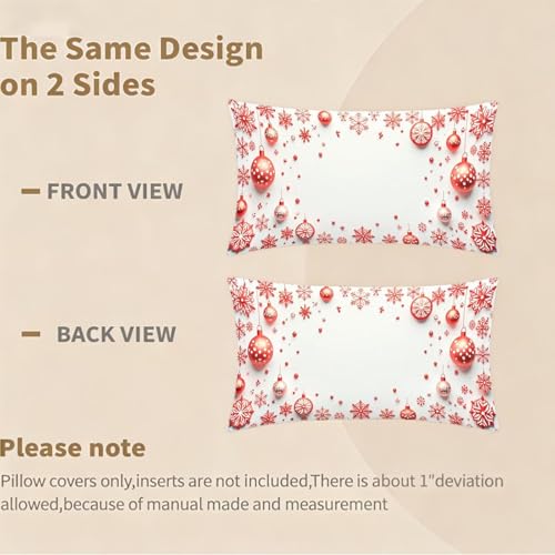 Housse coussin 40x70cm fermeture éclair invisible pour protéger oreiller - 6