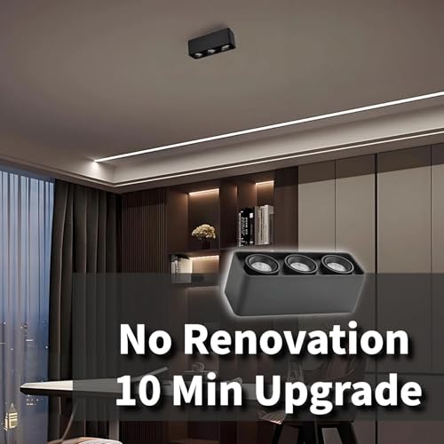 Angle d'angle réglable à LED Carré Spot Encastrable Plafond 36W Lampe AC85-220V - 3