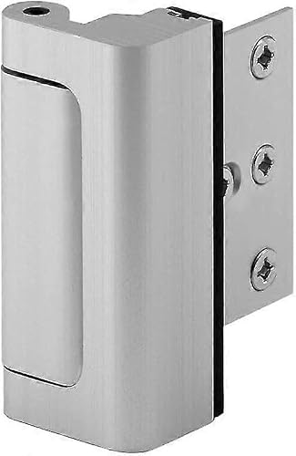 Defender Security U 10827 Door Reinforcement Lock, Satin Nickel, 7.62 Cm/YY