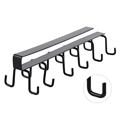 Cabides de Panelas para Cozinha, Panelas e Frigideiras Cabides de Panelas para Cozinha Gancho de Fileira Dupla Colher Pá Prateleiras Forte Praticidade para Cozinha, Restaurante e