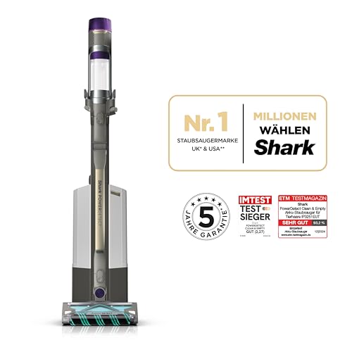 Shark PowerDetect Akku-Staubsauger mit 2L Station