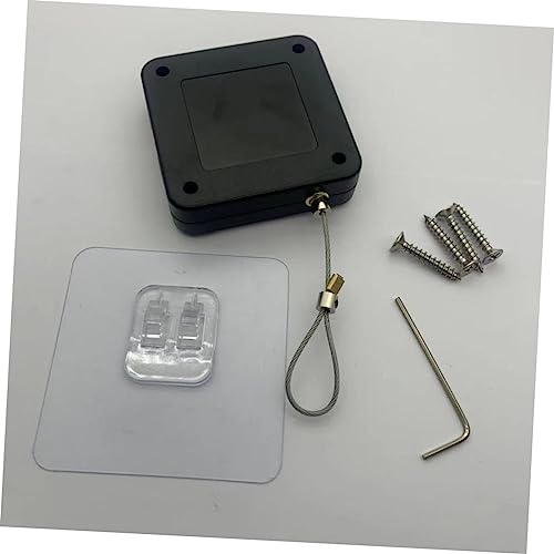 Cierrapuertas automático retráctil autoadhesivo para puertas de casa y oficina 8