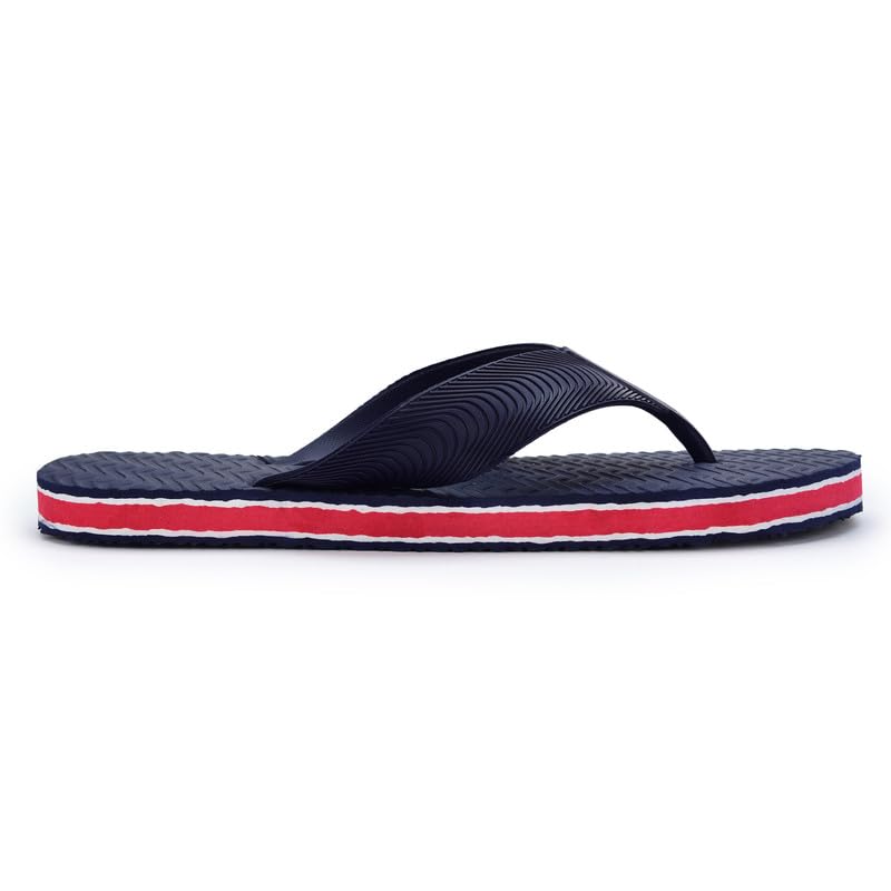 Image of Men's Hawaii Slippers Lightweight Comfortable Flip Flops for Men Soft Casual Bathroom Beach Outdoor Footwear Gents Slipper