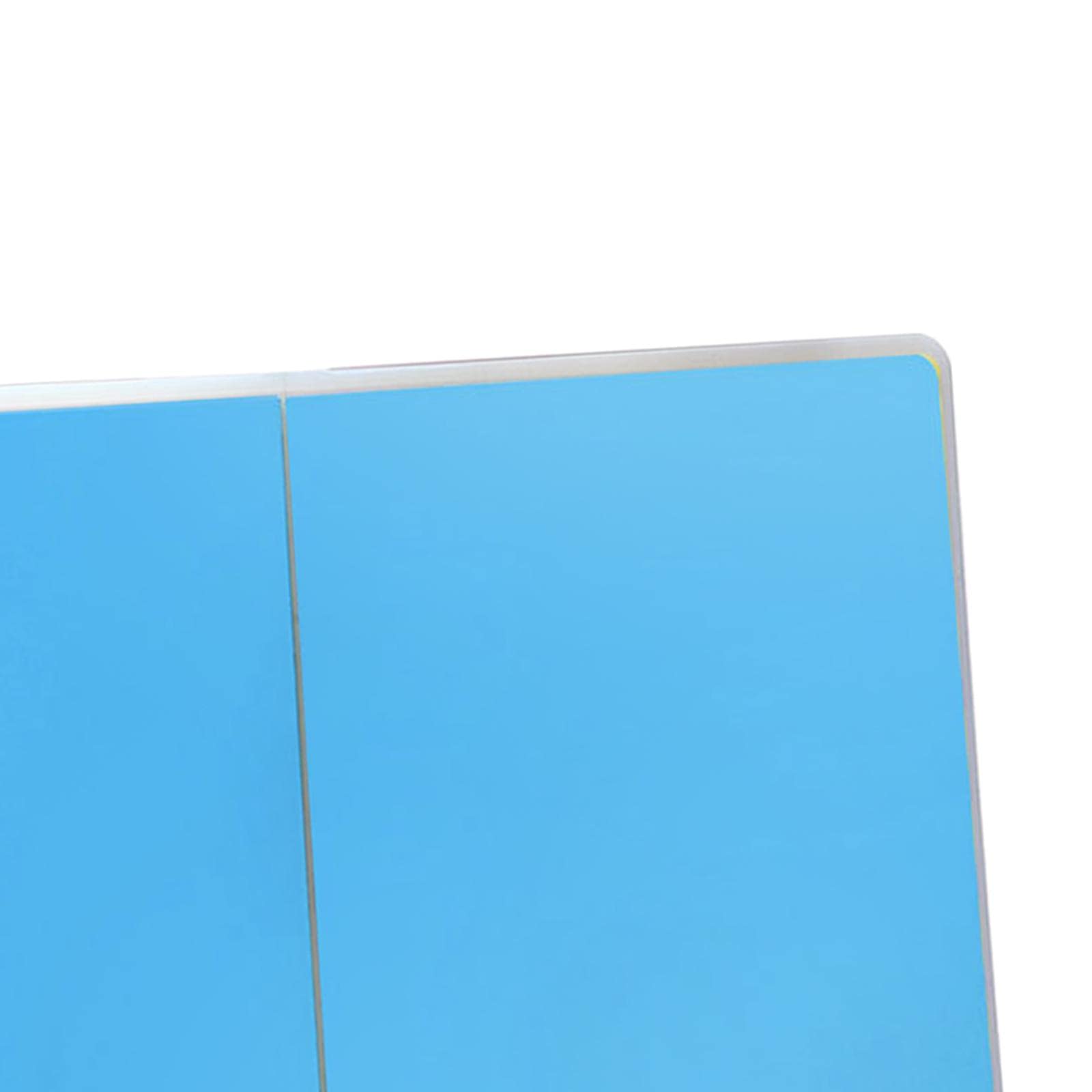 Perfeclan Karate Board Pad in Karate Board Riutilizzabile Durevole Rebreakable Board Breaking Board per Attrezzatura da, Blu, 8 mm