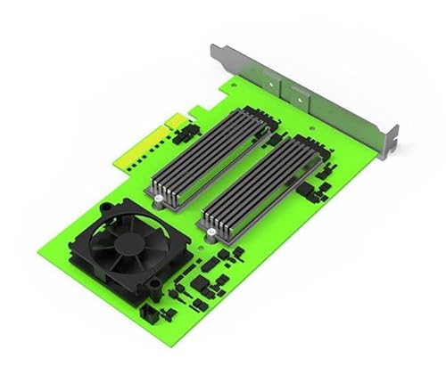 RAIDON HPD08-2 80Gbps ш敝̃fA M.2 NVMe SSD T|[g\zXg oX A_v^[