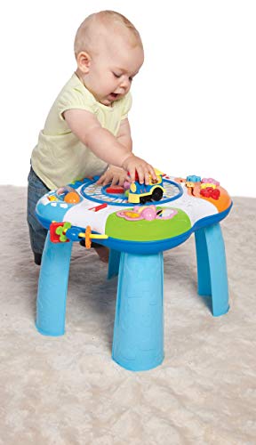 letter train & piano activity table