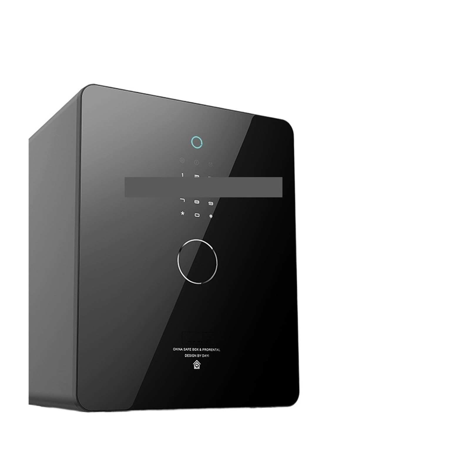 CVFRDD Security Safe Box Safes Box,Smart Office Password Finrprint,All-Steel High Security Concealed Handle Safety Deposit(Nero)