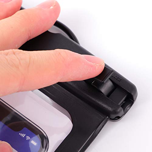 ibasenice bolsa para telefone impermeável para celular, bolsa seca para mergulho, capa protetora tra