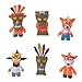 Crash Bandicoot Mini Figurine - The lupo Cake Topper, Decorazione per torta Figure Mini Figures Set Decorazione per torta di compleanno per Bambini Decorazione