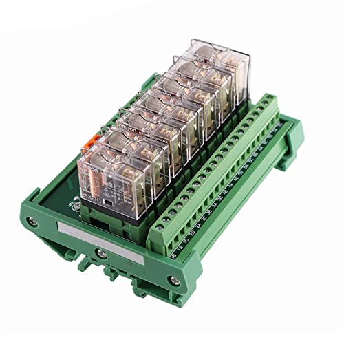 Relais d'interface PLC 24V DC module de commutation 2 canaux 1NO 1NC - 5