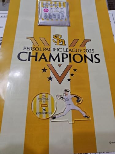 福岡ソフトバンクホークス/優勝記念/大津亮介/アクリルスタンド Nのサムネイル