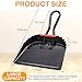 Mumufy 4 Pack Industrial Metal Dustpan 12