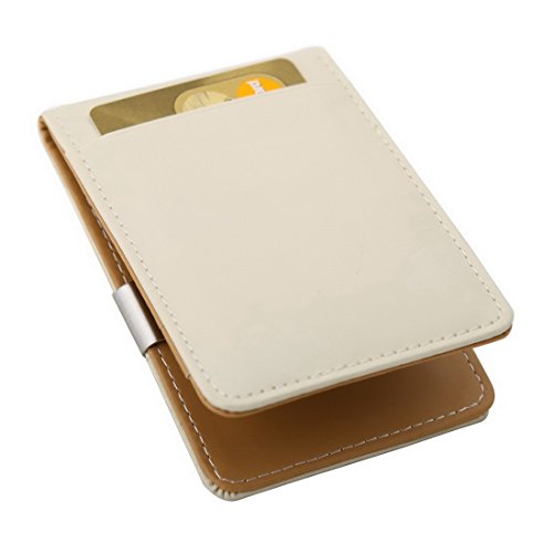 Brown/ Beige Fine Leather Wallet-Money Clip Mans Wallet Credit Card Holder With Magnetic Y&G Money Clip Mw1001 One Size Brown #TOP4
