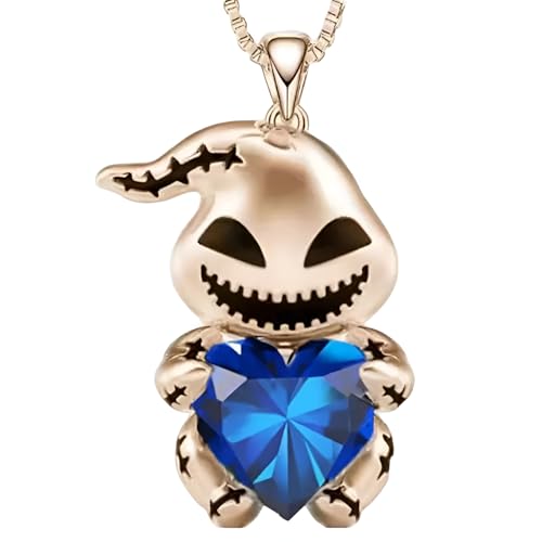 Collier crâne hommes argent véritable fini terni résolu look punk