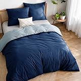 Dreamzie Copripiumino Matrimoniale Cotone Percalle - Set 3 Pezzi - Copripiumino 220x240 e ...