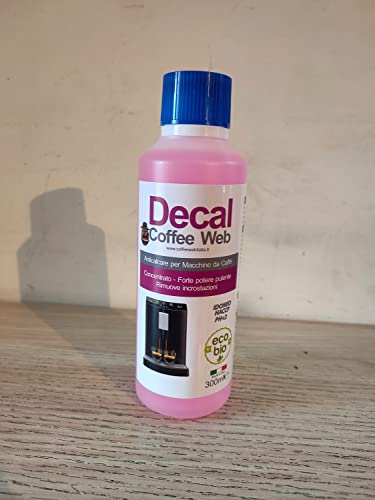 Decal Coffee Web Anticalcare, Decalcificante, Disincrostante concentrato specifico per macchine da caffè (1 Flacone-5 Dosi