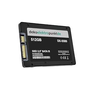 512GB SSD Festplatte passend für Asus A55V A55VD A55VM A55VS A56