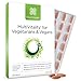 Produktbild Healthspan Multivitamin für Vegetarier & Veganer | Immungesundheit | Energielevel steigern | Unterstützt Knochen, Zähne & Muskeln | Enthält Vitamine B12 & D, Kalzium, Eisen & Zink | 120 Tabletten