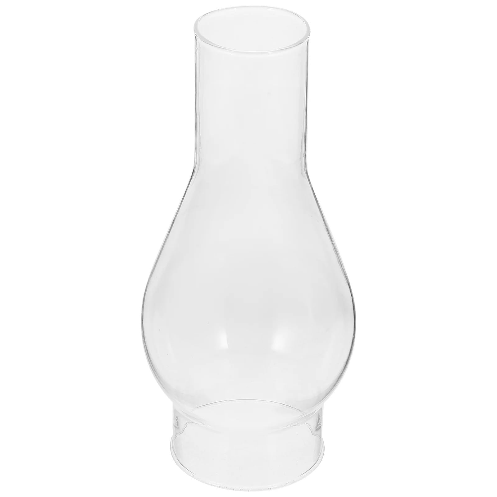 Clear Glass Lampshade Vintage Oil Kerosene Lantern Chimney Shell CarLights Replacement Shades for Lamp Suitable Classic Lighting for Desktop Decoration