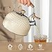 Choxila Stovetop Tea Kettle - 2.1 Quart Whistling Tea Pot for Stove Top, Premium Stainless Steel Teapot for All Stovetops | Elegant Design & Heat-Resistant Handle