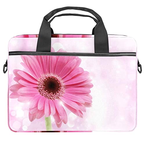 Housse ordinateur 13.3 pouces sac bandoulière pc 14 pouces rose et vert