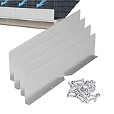 guttering ogee Configuración sin esfuerzo: en minutos, nuestro protector de salpicaduras de Gutter Valley se puede instalar en las esquinas de su hogar sin ninguna herramienta especial. Simplemente doble para un ajuste personalizado y asegúrelo con tornillos para una configuración rápida y fácil.