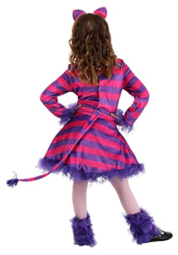 Disfraz de Gato Cheshire para Niñas miniatura 3