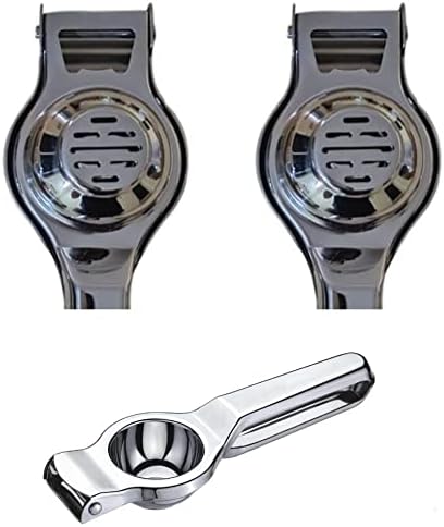 Stainless Steel Manual Lemon Squeezer - Mexican Elbow / Bottle Opener 20 cm