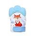 Produktbild Eternitry Kinderkrankheiten Handschuh Babyhandschuh Silikon Anti-Biss Mitt Handschuhe Spielzeug Fox Printed Beißring Infant Kinder Spielzeug Mädchen Kaut Schnuller Alter 3-12 Monate