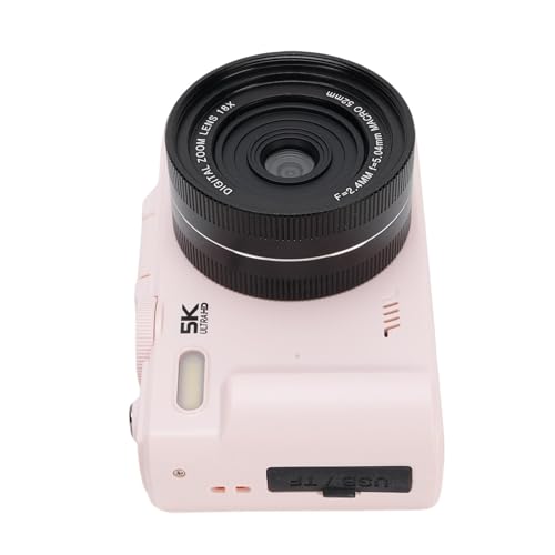 LICAEVEY Cámara Digital 5K 75MP WiFi Vlog con Pantalla 3" 180° Flip miniatura 6