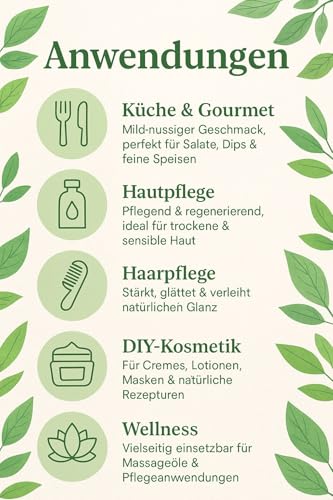 Sala Arganöl kaltgepresst ungeröstet food grade BIO 100 ml Glasflasche