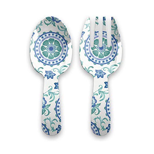 Sufe Türkisblüten Salatbesteck Set