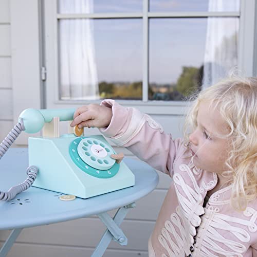 Téléphone rétro Classic World CL50551 jouet imitation bois