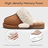 shevalues Women's Fuzzy Memory Foam Slippers Fluffy Anti-Slip Winter House Shoes LightWeight Indoor Outdoor Slippers #2