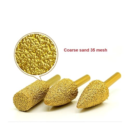 Punta de Fresa Diamante Soldada al Vacío 13mm R1 1 unidad miniatura 5
