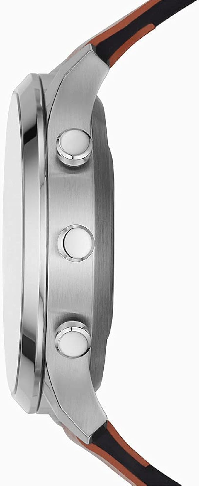 Skagen Herren-Smartwatch Hybrid HR 42 Edelstahl silberfarben, mit braunem  Lederband, SKT3000 : Amazon.de: Uhren