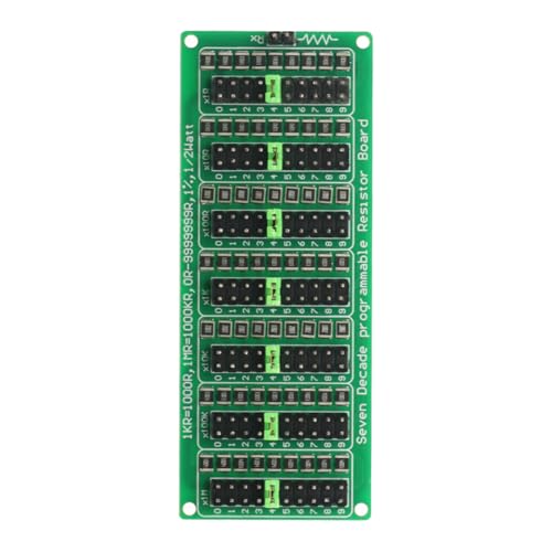 programmable resistors seven decade programmable resistor resistance board module 1r - 9999999r step 1r 1 12 watt