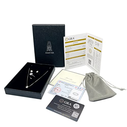 Anuclub Moissanite Cuban Bracelet,1Ct D Color Lab Created Diamond 925 Sterling Silver Adjustable Bracelet With Gra Certificate #TOP7