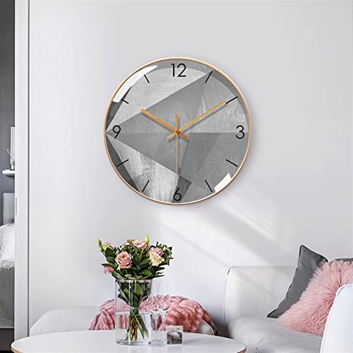 Horloge murale numérique silencieuse moderne et pendule décorative