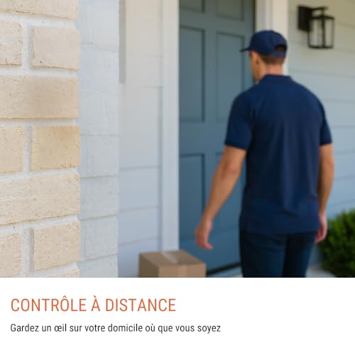 Sonnette connectée WiFi DRINGG longue portée contre les colis perdus - 7