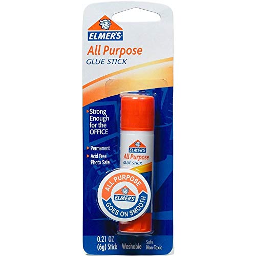 Elmer's All Purpose Glue Sticks, Washable, 6 Grams, 2 Count 2 41J3RSeFXQL