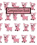 Cute Pigs Composition Book | Composition Notebook For Kids Students Work School | 7.5 x 9 Wide Ruled 100 Pages: Cute Composition Book | Cute Stationary