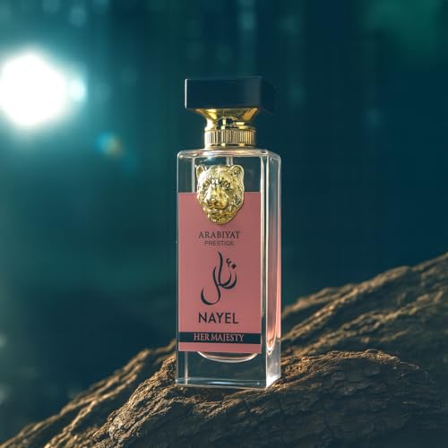 Image of Arabiyat Nayel Her Majesty Eau de Parfum 70ml - Long Lasting Arabic Perfume for Women, Royal Floral Woody Scent, Vaporisateur Natural Spray